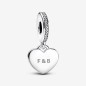 CHARM CUORE PENDENTE DA INCIDERE DONNA PANDORA CHARM CUORE PENDENTE DA INCIDERE DONNA PANDORA