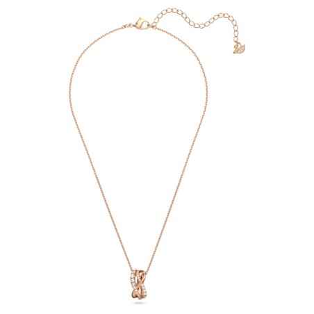 COLLANA TWIST ORO ROSA DONNA SWAROVSKI 