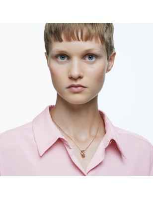 COLLANA TWIST ORO ROSA DONNA SWAROVSKI  5620549 SWAROVSKI