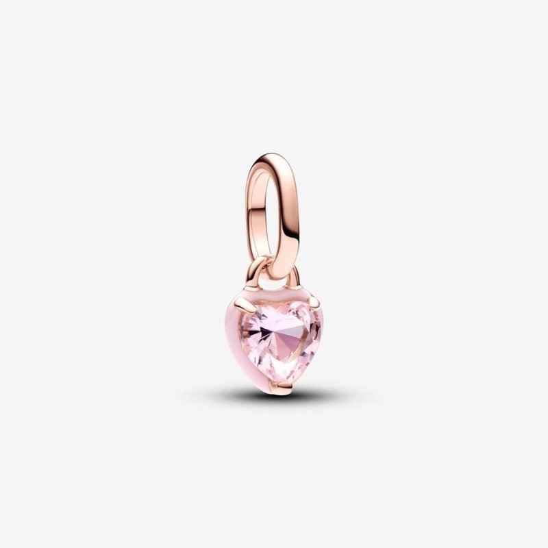 CHARM MINI PENDENTE CUORE PINK PANDORA ME CHARM MINI PENDENTE CUORE PINK PANDORA ME