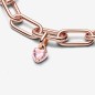 CHARM MINI PENDENTE CUORE PINK PANDORA ME CHARM MINI PENDENTE CUORE PINK PANDORA ME