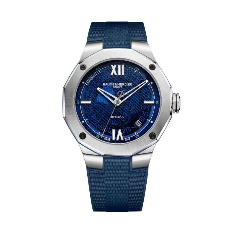 OROLOGIO BAUMATIC BLU UOMO BAUME & MERCIER RIVIERA OROLOGIO BAUMATIC BLU UOMO BAUME & MERCIER RIVIERA