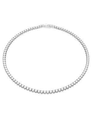 COLLANA MATRIX TENNIS TAGLIO TONDO BIANCA SWAROVSKI 5681801 SWAROVSKI