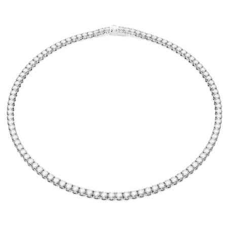 COLLANA MATRIX TENNIS TAGLIO TONDO BIANCA SWAROVSKI 5681801 SWAROVSKI