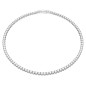 COLLANA MATRIX TENNIS TAGLIO TONDO BIANCA SWAROVSKI COLLANA MATRIX TENNIS TAGLIO TONDO BIANCA SWAROVSKI