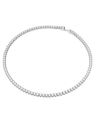 COLLANA MATRIX TENNIS TAGLIO TONDO BIANCA SWAROVSKI 5681801 SWAROVSKI