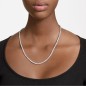 COLLANA MATRIX TENNIS TAGLIO TONDO BIANCA SWAROVSKI COLLANA MATRIX TENNIS TAGLIO TONDO BIANCA SWAROVSKI
