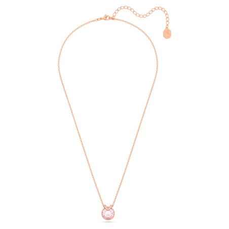 COLLANA BELLA TAGLIO TONDO ROSA DONNA SWAROVSKI 