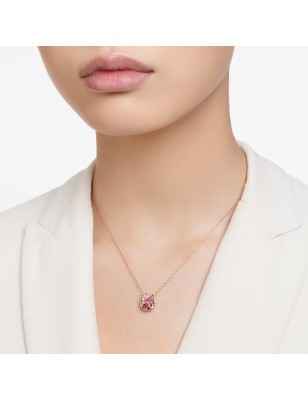 COLLANA BELLA TAGLIO TONDO ROSA DONNA SWAROVSKI  5662088 SWAROVSKI