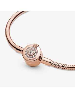 BRACCIALE O CORONATA PLACCATO ORO ROSA DONNA PANDORA 