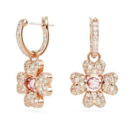 ORECCHINI IDYLLIA QUADRIFOGLIO PENDENTE DONNA SWAROVSKI  5674212 SWAROVSKI
