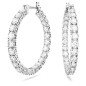 ORECCHINI A CERCHIO MATRIX BIANCHI DONNA SWAROVSKI ORECCHINI A CERCHIO MATRIX BIANCHI DONNA SWAROVSKI