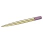 PENNA SFERA VIOLA PLACCATO COLOR ORO SWAROVSKI PENNA SFERA VIOLA PLACCATO COLOR ORO SWAROVSKI