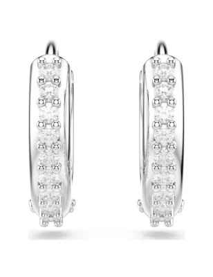 ORECCHINI CERCHIO BIANCHI MATRIX DONNA SWAROVSKI  5690670 SWAROVSKI