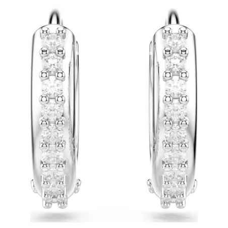 ORECCHINI CERCHIO BIANCHI MATRIX DONNA SWAROVSKI  5690670 SWAROVSKI