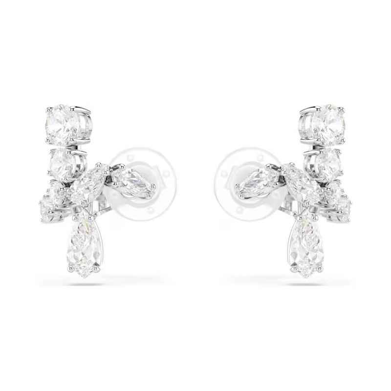 ORECCHINI A CLIP MATRIX BIANCHI DONNA SWAROVSKI 