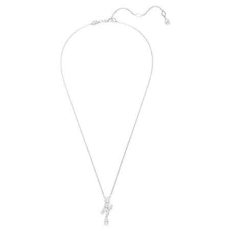 COLLANA MATRIX BIANCO PLACCATO RODIO DONNA SWAROVSKI 