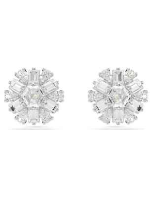 ORECCHINI A LOBO IDYLLIA FIOCCO DI NEVE DONNA SWAROVSKI  5691483 SWAROVSKI