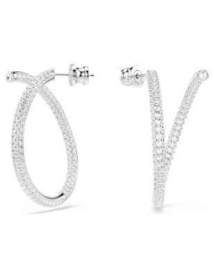ORECCHINI CERCHIO DEXTERA TAGLIO ROUND DONNA SWAROVSKI  5695939 SWAROVSKI