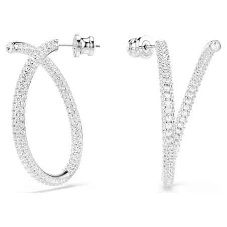 ORECCHINI CERCHIO DEXTERA TAGLIO ROUND DONNA SWAROVSKI  5695939 SWAROVSKI