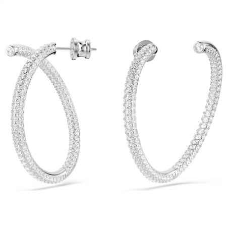 ORECCHINI CERCHIO DEXTERA TAGLIO ROUND DONNA SWAROVSKI 