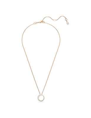 COLLANA MATRIX CRYSTAL PEARL ORO ROSA DONNA SWAROVSKI 