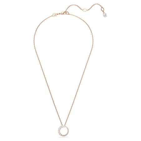 COLLANA MATRIX CRYSTAL PEARL ORO ROSA DONNA SWAROVSKI 