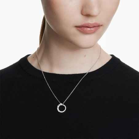 COLLANA MATRIX CRYSTAL PEARL RODIO DONNA SWAROVSKI  5688751 SWAROVSKI