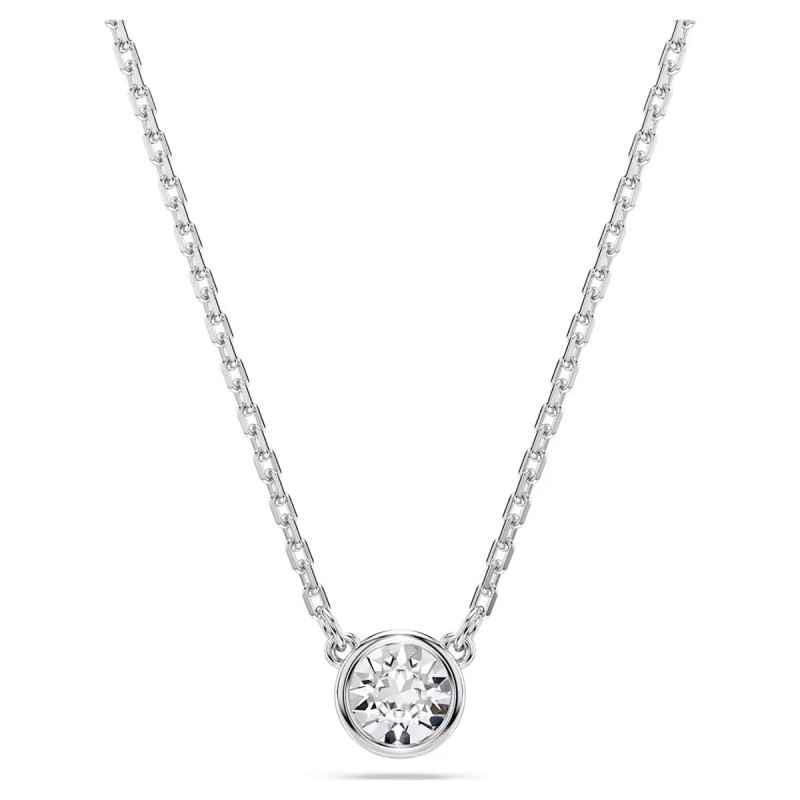 COLLANA PENDENTE IMBER TAGLIO ROUND RODIO DONNA SWAROVSKI COLLANA PENDENTE IMBER TAGLIO ROUND RODIO DONNA SWAROVSKI