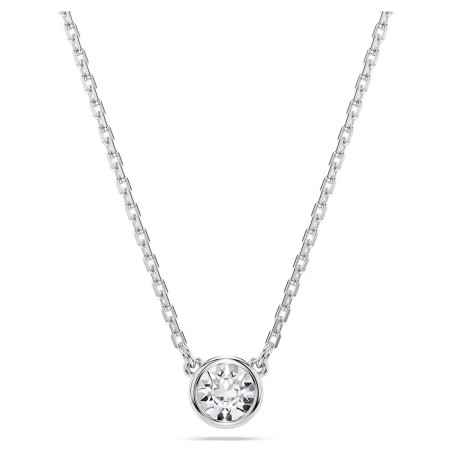 COLLANA PENDENTE IMBER TAGLIO ROUND RODIO DONNA SWAROVSKI  5696039 SWAROVSKI