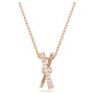 COLLANA HYPERBOLA TAGLIO MISTO TWIST ORO ROSA SWAROVSKI COLLANA HYPERBOLA TAGLIO MISTO TWIST ORO ROSA SWAROVSKI