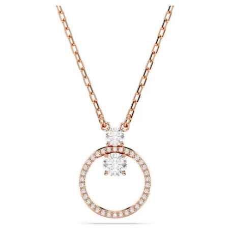 COLLANA PENDENTE CONSTELLA TAGLIO ROUND ORO ROSA SWAROVSKI  5692266 SWAROVSKI