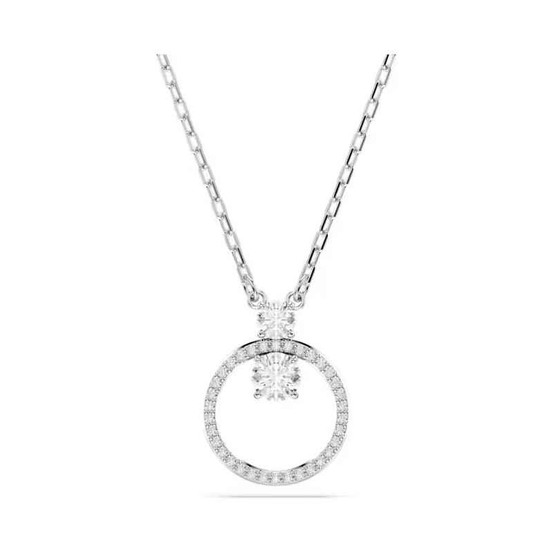 COLLANA PENDENTE CONSTELLA TAGLIO ROUND RODIO SWAROVSKI COLLANA PENDENTE CONSTELLA TAGLIO ROUND RODIO SWAROVSKI