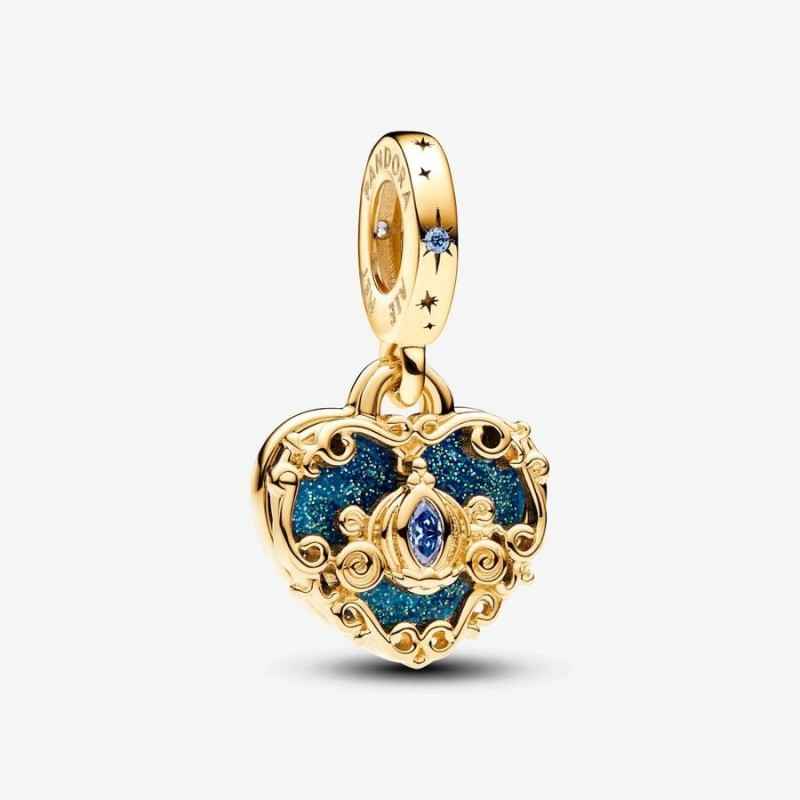 CHARM PENDENTE CARROZZA E CUORE DISNEY DONNA PANDORA CHARM PENDENTE CARROZZA E CUORE DISNEY DONNA PANDORA