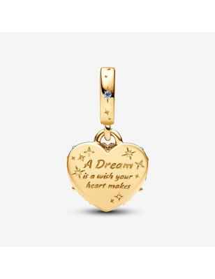 CHARM PENDENTE CARROZZA E CUORE DISNEY DONNA PANDORA  763072C01 PANDORA