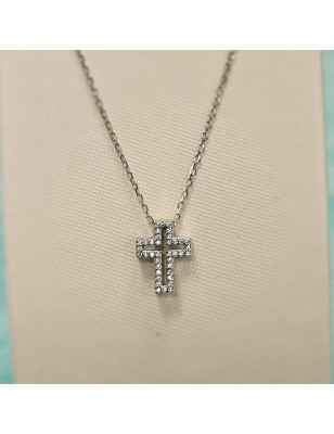 GIROCOLLO C/P BIANCA ARG 925 CROCE GC9784