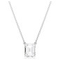COLLANA PENDENTE STILLA TAGLIO OTTAGONALE RODIO SWAROVSKI COLLANA PENDENTE STILLA TAGLIO OTTAGONALE RODIO SWAROVSKI