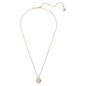 COLLANA PENDENTE DEXTERA TAGLIO ROUND ORO ROSA SWAROVSKI COLLANA PENDENTE DEXTERA TAGLIO ROUND ORO ROSA SWAROVSKI