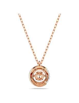 COLLANA PENDENTE DEXTERA TAGLIO ROUND ORO ROSA SWAROVSKI  5692257 SWAROVSKI
