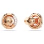 ORECCHINI LOBO DEXTERA TAGLIO ROUND ORO ROSA SWAROVSKI