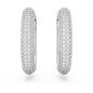 ORECCHINI A CERCHIO MEDI BIANCHI DONNA SWAROVSKI ORECCHINI A CERCHIO MEDI BIANCHI DONNA SWAROVSKI