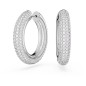 ORECCHINI A CERCHIO MEDI BIANCHI DONNA SWAROVSKI ORECCHINI A CERCHIO MEDI BIANCHI DONNA SWAROVSKI