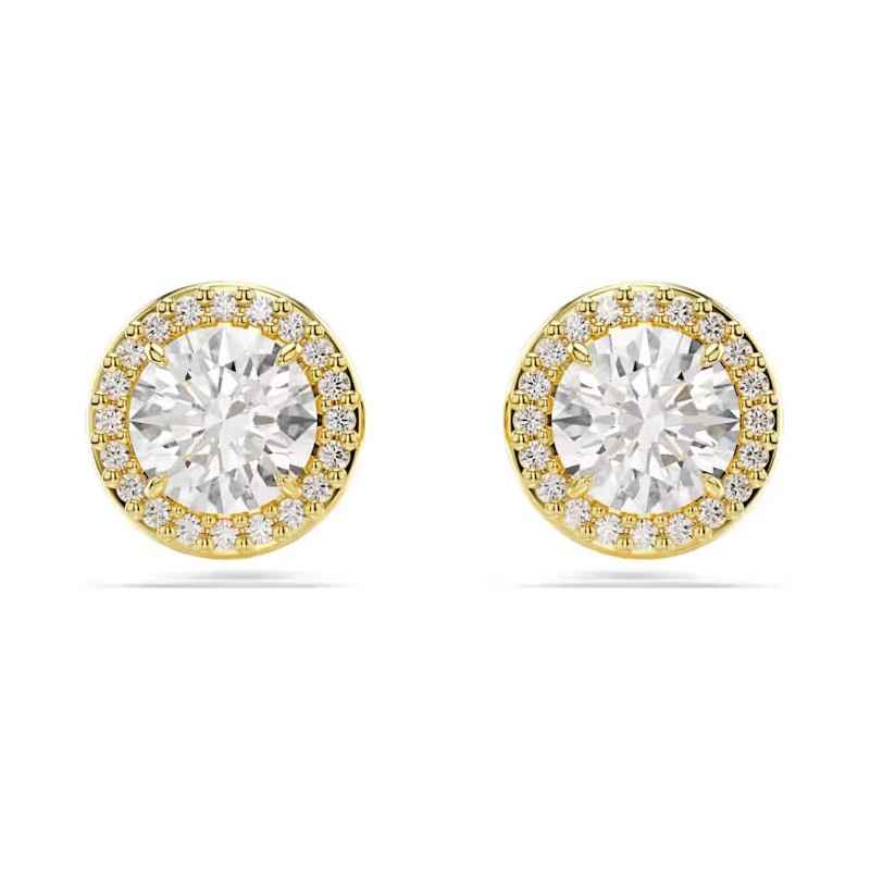 ORECCHINI A LOBO UNA TAGLIO ROUND DONNA SWAROVSKI 
