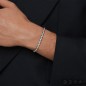 BRACCIALE MATRIX TENNIS TAGLIO ROUND RUTENIO M SWAROVSKI BRACCIALE MATRIX TENNIS TAGLIO ROUND RUTENIO M SWAROVSKI