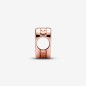 CHARM CUORE PLACCATO ORO ROSA DONNA PANDORA CHARM CUORE PLACCATO ORO ROSA DONNA PANDORA