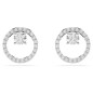 ORECCHINI A LOBO CONSTELLA TAGLIO ROUND RODIO DONNA SWAROVSKI ORECCHINI A LOBO CONSTELLA TAGLIO ROUND RODIO DONNA SWAROVSKI