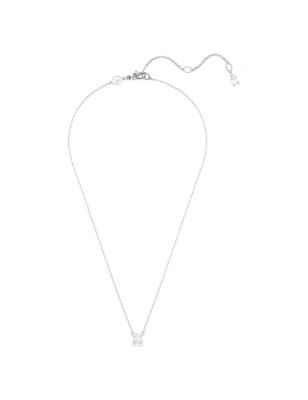 COLLANA PENDENTE STILLA TAGLIO SQUADRATO RODIO SWAROVSKI