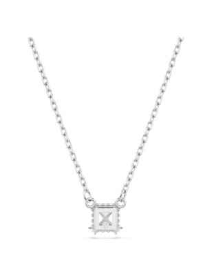 COLLANA PENDENTE STILLA TAGLIO SQUADRATO RODIO SWAROVSKI 5701903 SWAROVSKI