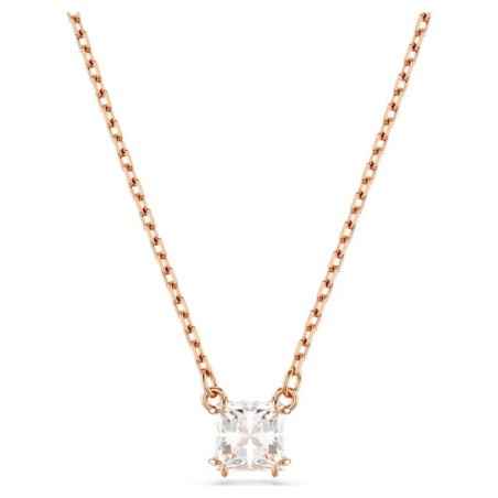 COLLANA PENDENTE STILLA TAGLIO SQUADRATO ORO ROSA SWAROVSKI 5701904 SWAROVSKI