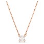 COLLANA PENDENTE STILLA TAGLIO SQUADRATO ORO ROSA SWAROVSKI COLLANA PENDENTE STILLA TAGLIO SQUADRATO ORO ROSA SWAROVSKI